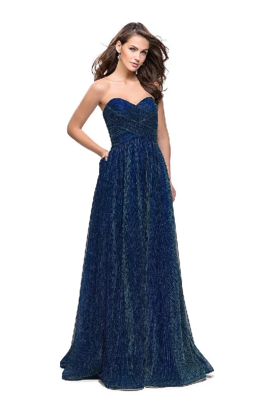 Incredible Offers La Femme Strapless Sweetheart Evening Dress 25886