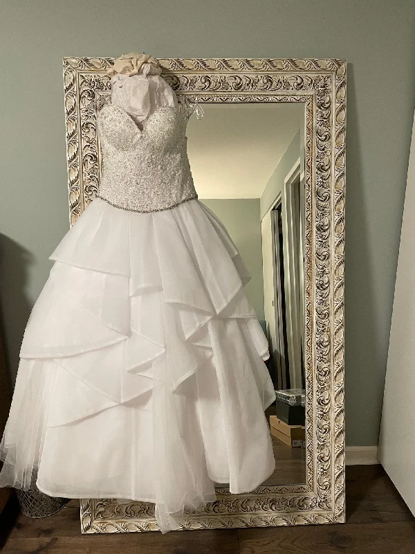 Epic Deals Martina Liana Strapless Sweetheart Tiered Ball Gown