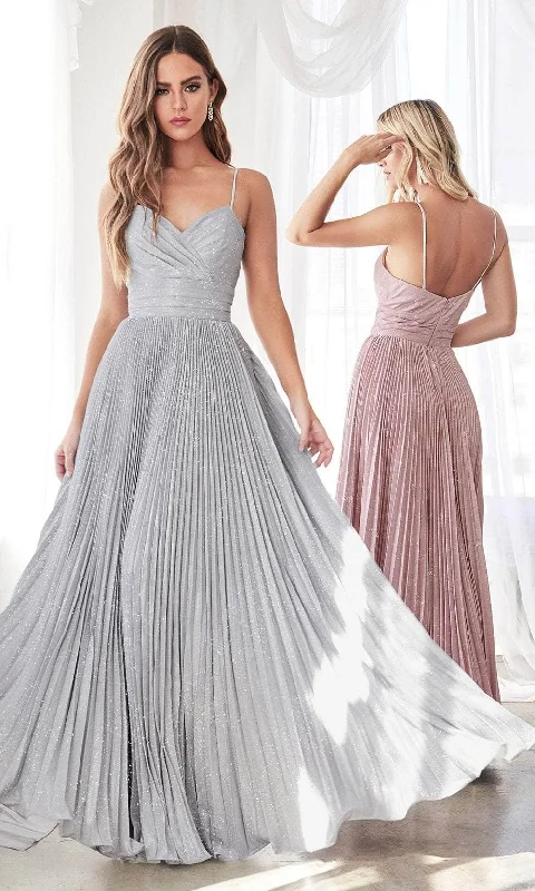 Huge Discounts Ladivine CH221 - Sleeveless A-Line Prom Dress