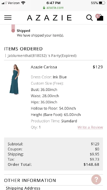 Unmissable Offer Azazie Azazie Carissa