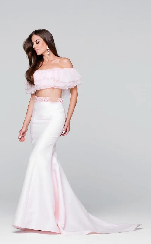 YEAR-End Clearance Tarik Ediz - Two-Piece Mermaid Dress 50086