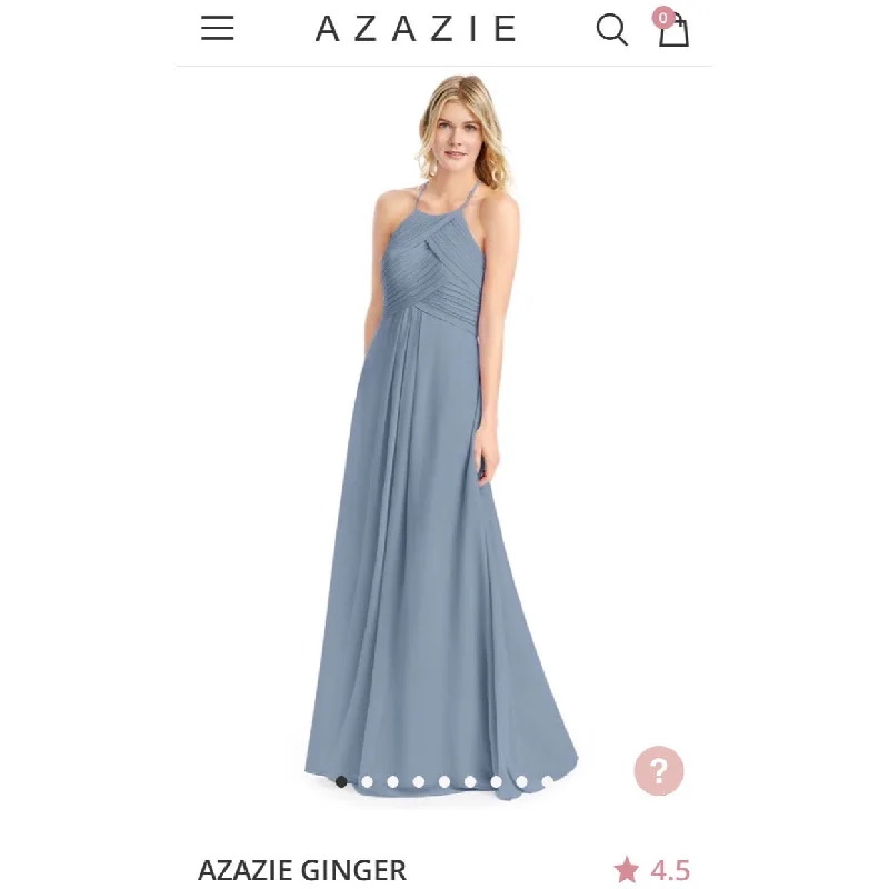 Price Cut Azazie Ginger - DRY CLEANED & READY TO WEAR -