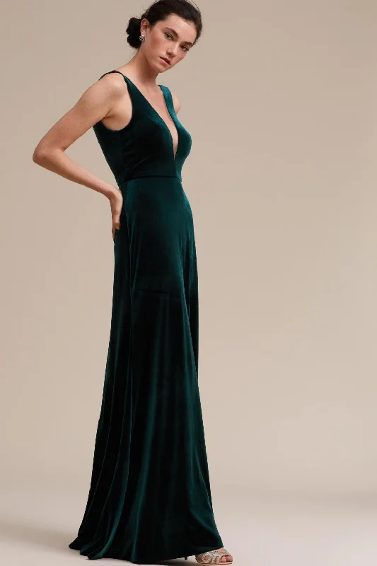 Discount Mania Jenny Yoo Logan Velvet Dress