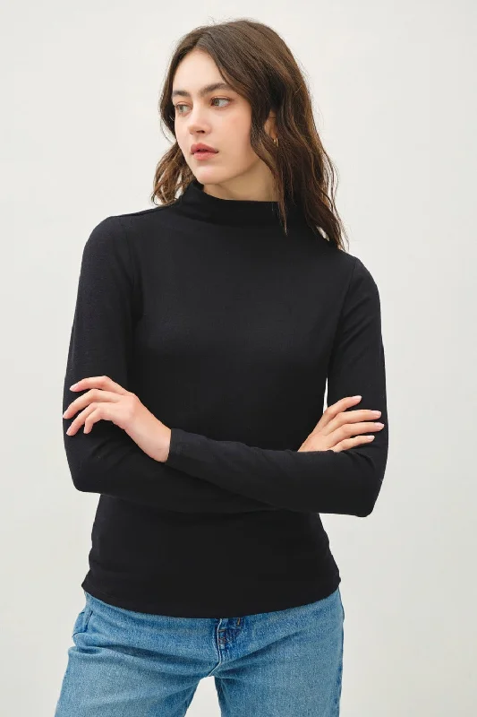 Can't Miss Fast Shipping🇺🇸 Be Cool Mock Neck Long Sleeve T-Shirt