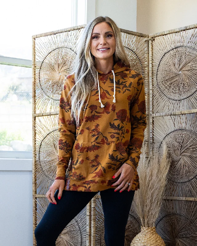 Don’t Miss Out Ampersand Ave Garden Glamour Sideslit Hoodie