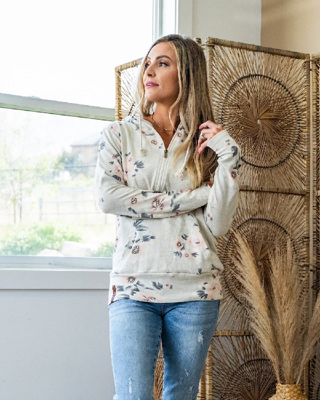 Clearance Items Ampersand Ave Head Over Heels HalfZip Sweatshirt