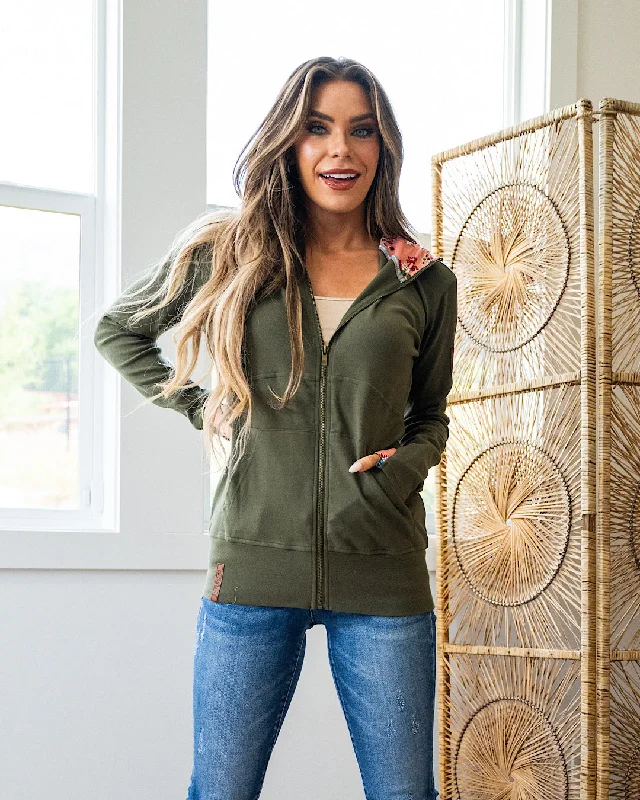 Year-End Sale Ampersand Ave Miss Behave FullZip Sweatshirt