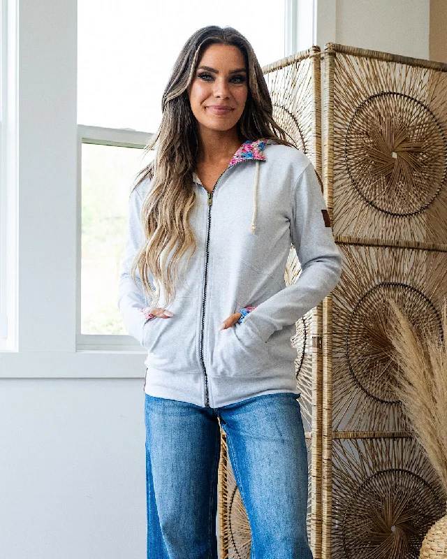 Quick Sale Ampersand Ave Pink Sugar FullZip Sweatshirt