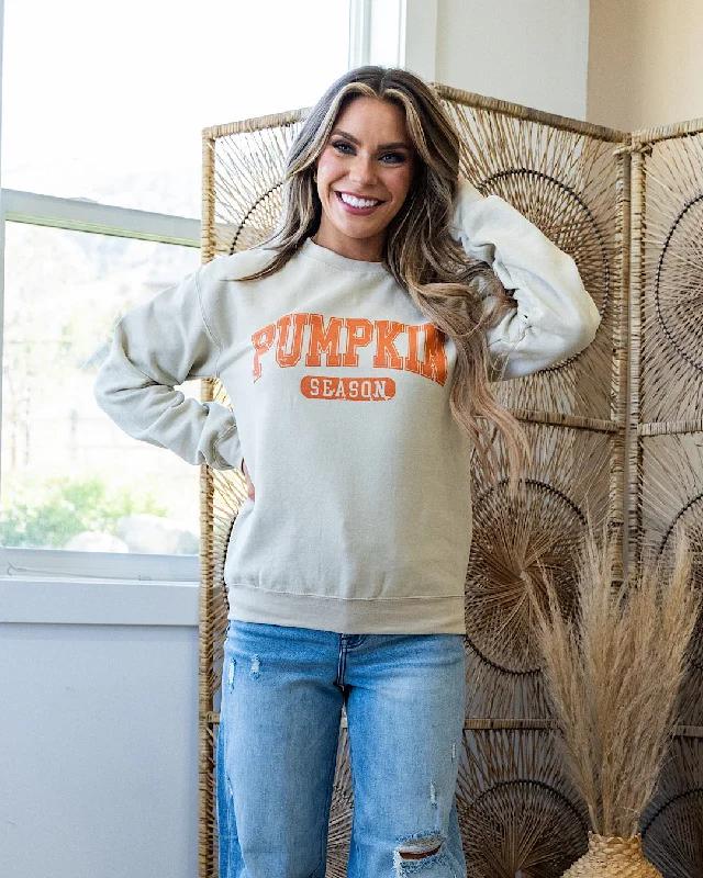 Discount Extravaganza Pumpkin Season Sand Sweatshirt