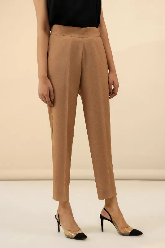 Epic Deals Camel Crepe Pants