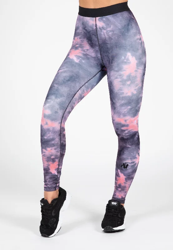 Super Deal Colby Leggings - Gray/Pink