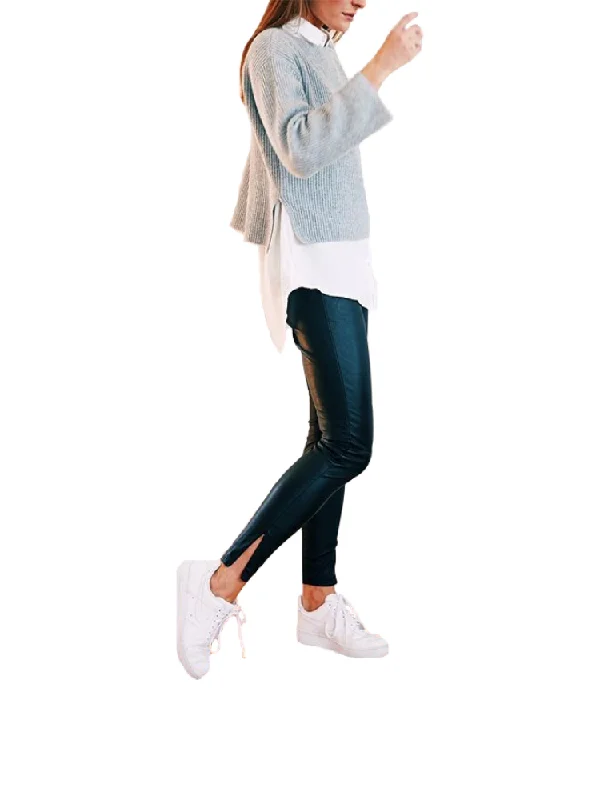 Referral Discount Stretch Leather Legging