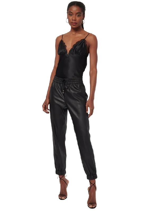 Sale Event Dalton Vegan Leather Pants - Black