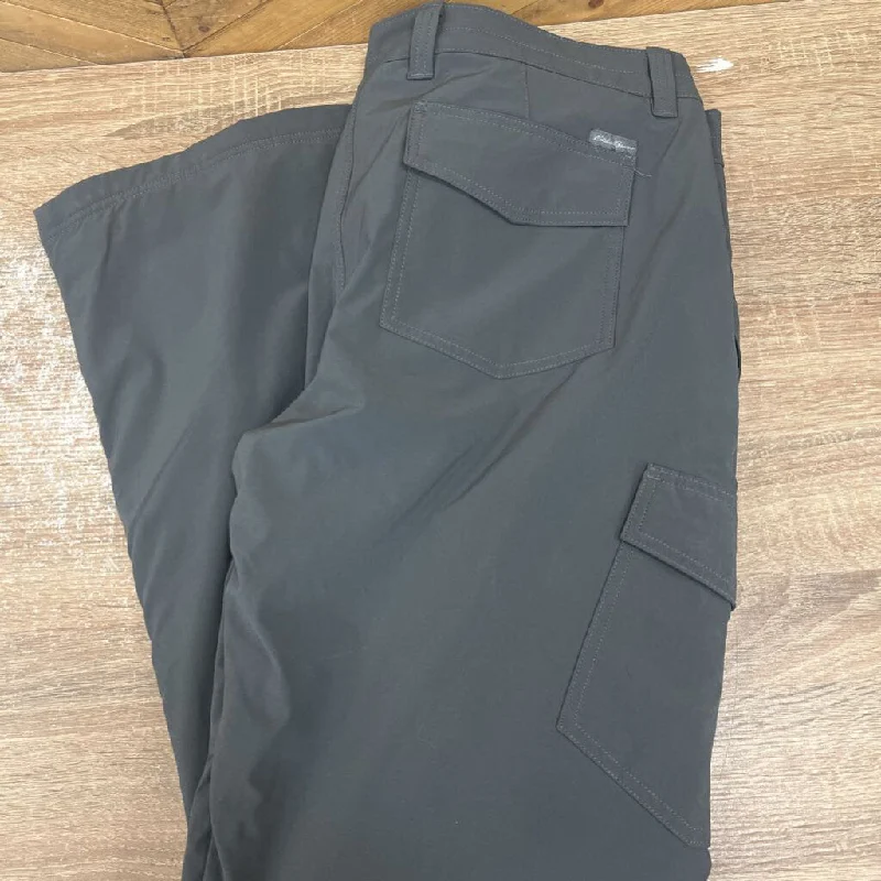 Midnight Madness Eddie Bauer- fleece lined pants- MSRP $150: Grey -women-16