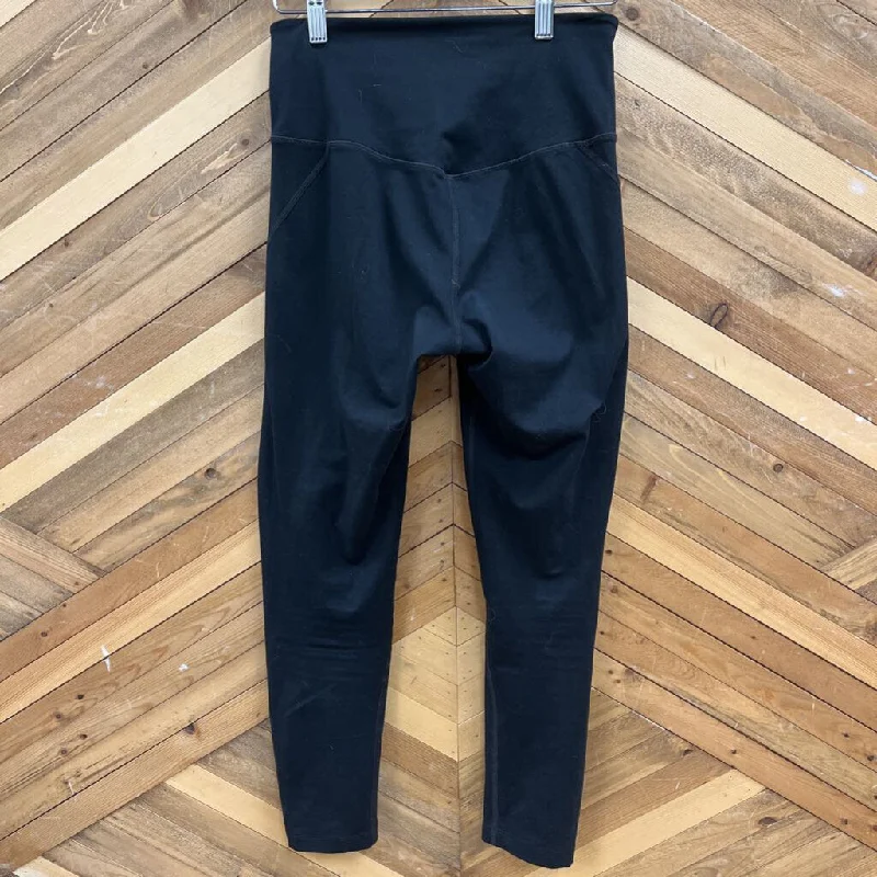 Stock Clearance Girlfriend Collective- Womens Leggings - MSRP $110: Black-women-SM