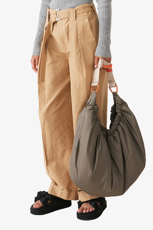 Savings Galore Cotton Canvas Belt Pants