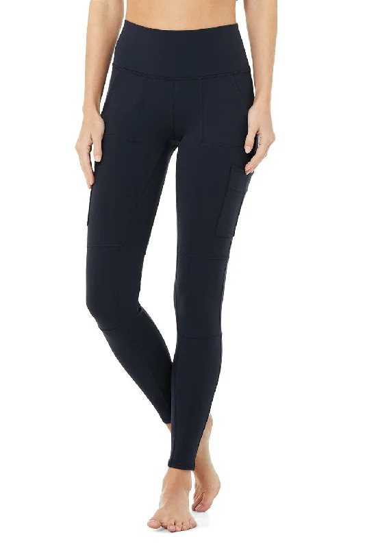 Seasonal Sale High-Waist Cargo Legging - Navy