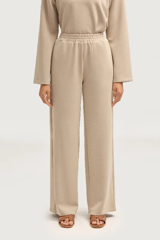 YEAR-End Sale Maya Everyday Wide Leg Pants - Cloud