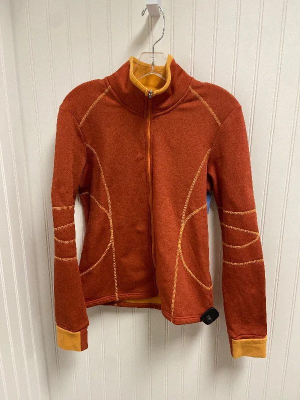 Act Now Athletic Jacket By Athleta In Orange, Size: M
