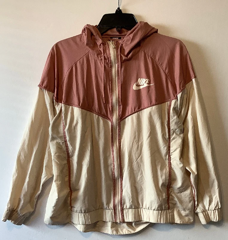 Major Savings Athletic Jacket By Nike Apparel In Pink, Size: 1x