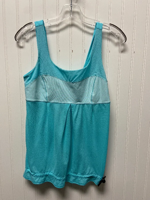 Hurry In Athletic Tank Top By Lululemon In Aqua, Size: M