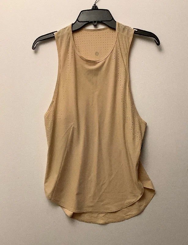 One-DAY Sale Athletic Tank Top By Lululemon In Beige, Size: Xs