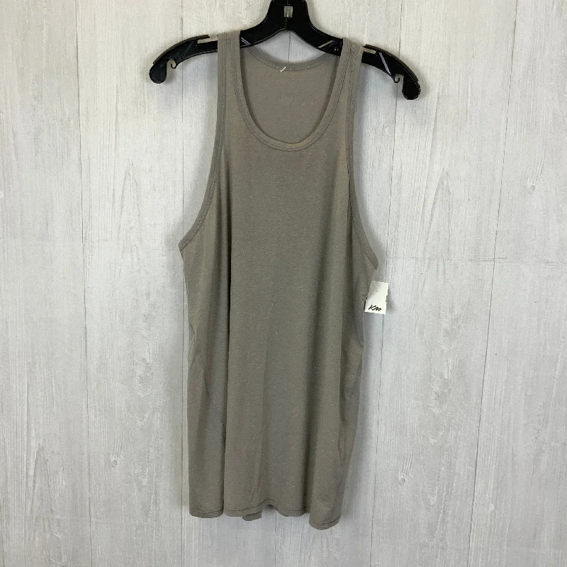 Don’t Miss Out Athletic Tank Top By Lululemon In Grey, Size: M