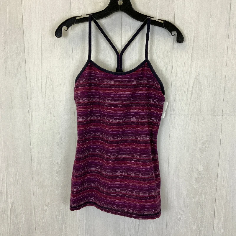 Weekend Deal Athletic Tank Top By Lululemon In Purple, Size: 8