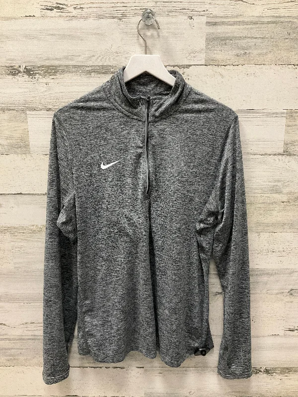 Price Rollback Athletic Top Long Sleeve Collar By Nike Apparel  Size: Xl