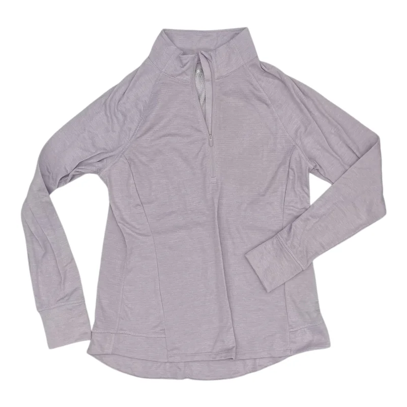Reduced Prices Athletic Top Ls Collar By Avia In Purple, Size:Xl