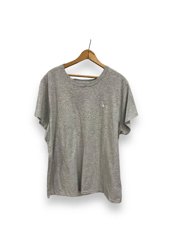 Deal Dash Athletic Top Short Sleeve By Champion  Size: 3x