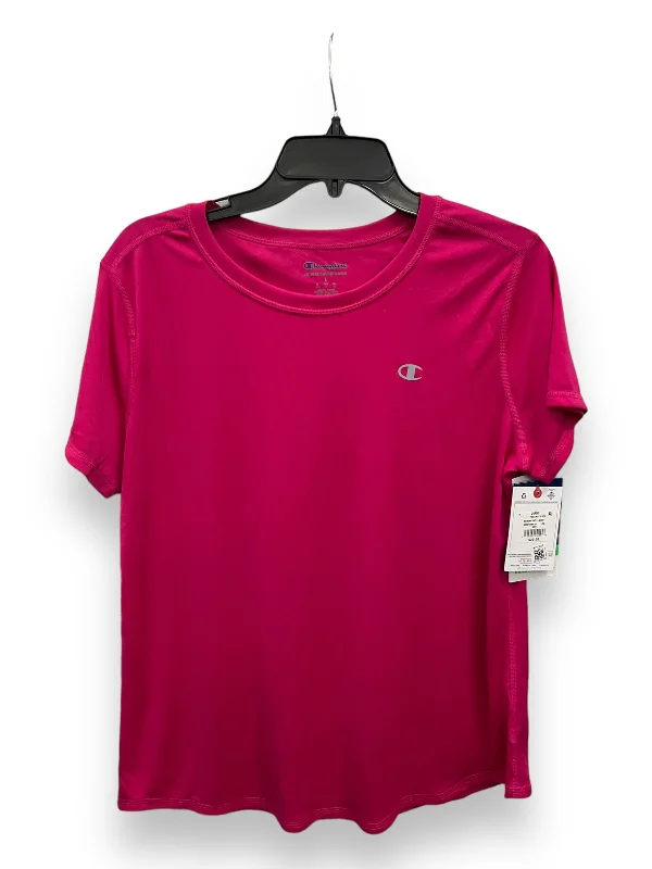 Closeout Athletic Top Short Sleeve By Champion  Size: L