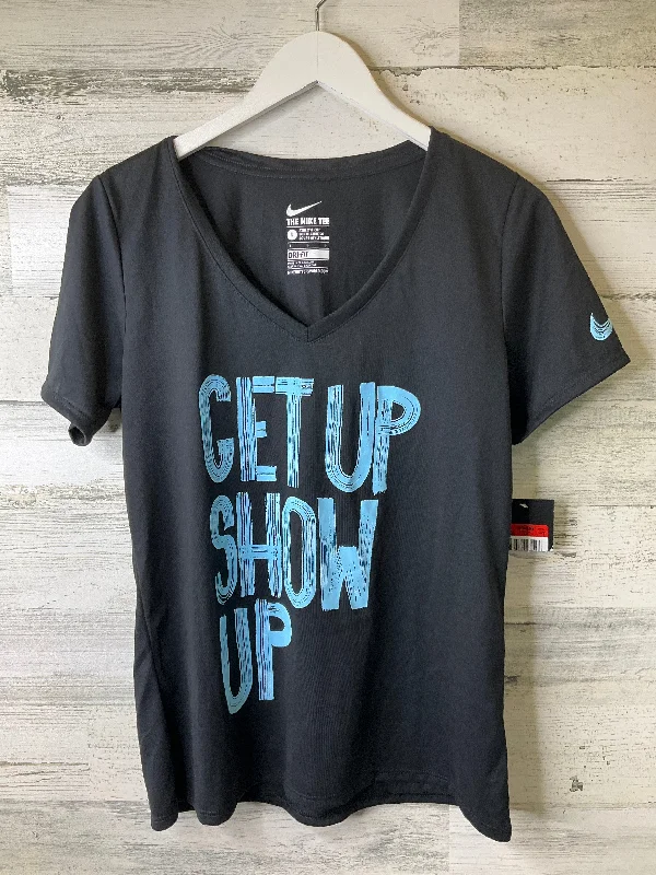 Great Deals Athletic Top Short Sleeve By Nike Apparel  Size: L