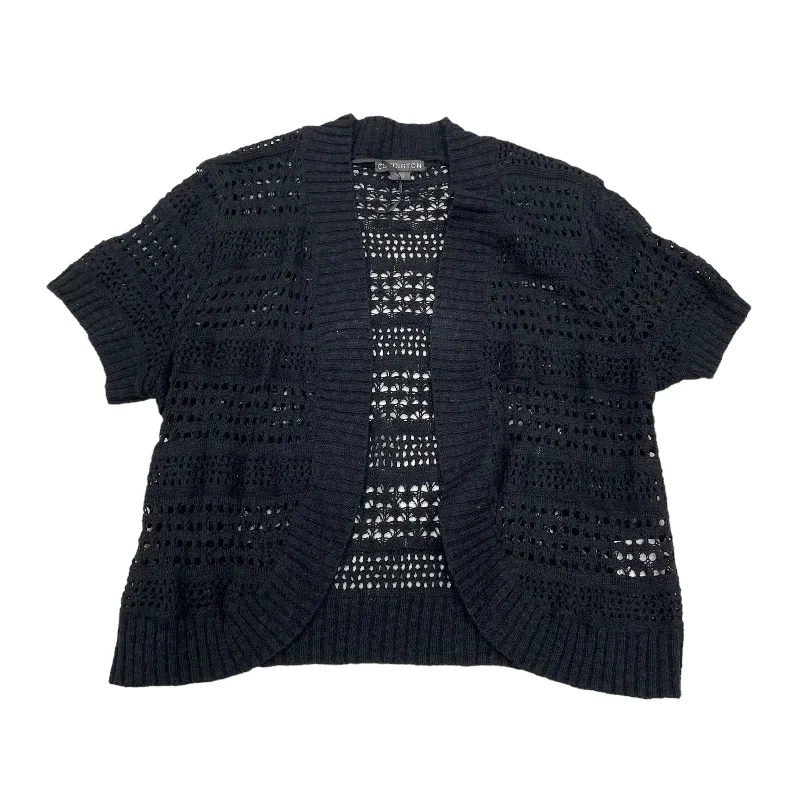 Super Sale BLACK CARDIGAN by COVINGTON Size:XL