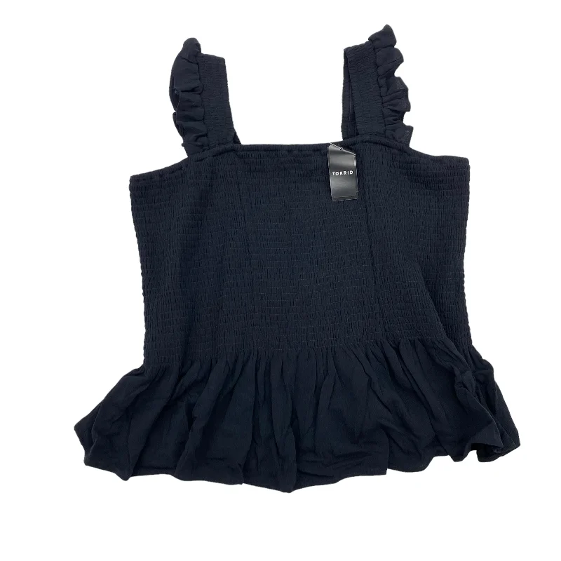 Hurry In BLACK TOP SLEEVELESS by TORRID Size:2