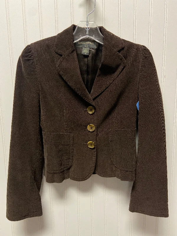 Super Deal Blazer By Banana Republic In Brown, Size: 0p