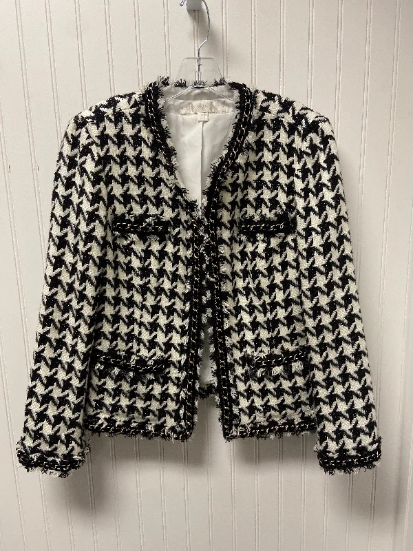 Friends and Family Sale Blazer By Boston Proper In Black & White, Size: 1x