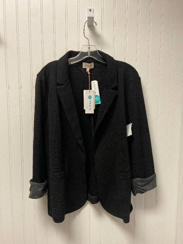 Limited Time Discount Blazer By Skies Are Blue In Black, Size: Xl