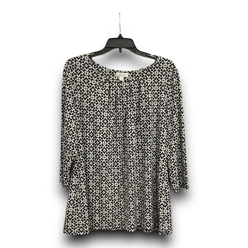 Value Deals Blouse 3/4 Sleeve By Charter Club  Size: L