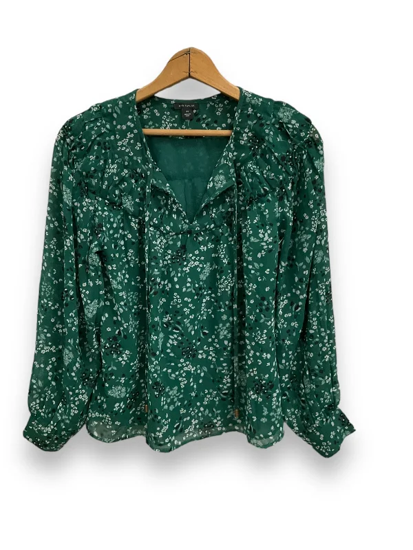 Price Drop Blouse Long Sleeve By Ann Taylor  Size: Xs