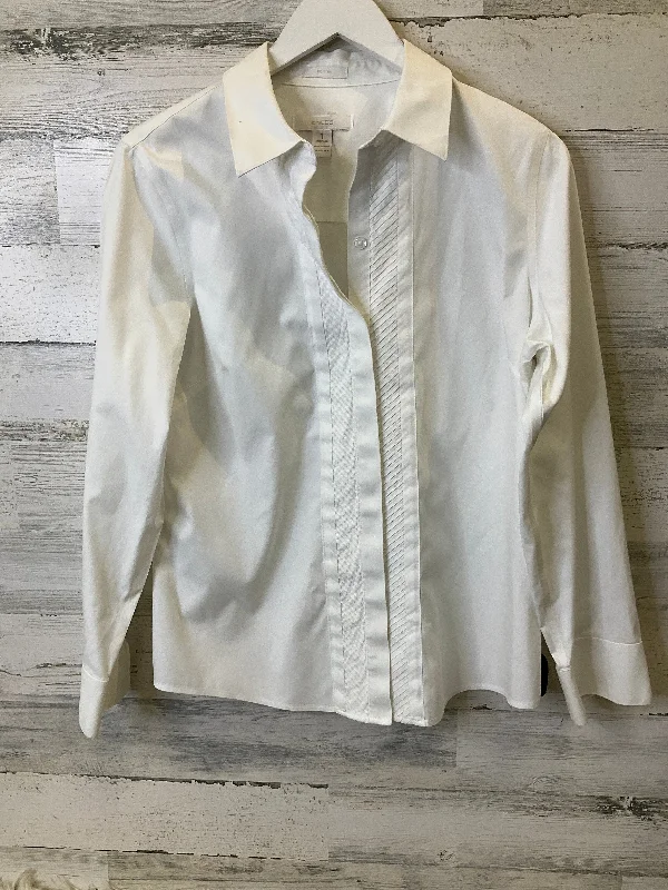 Shop and Save Blouse Long Sleeve By Chicos  Size: M