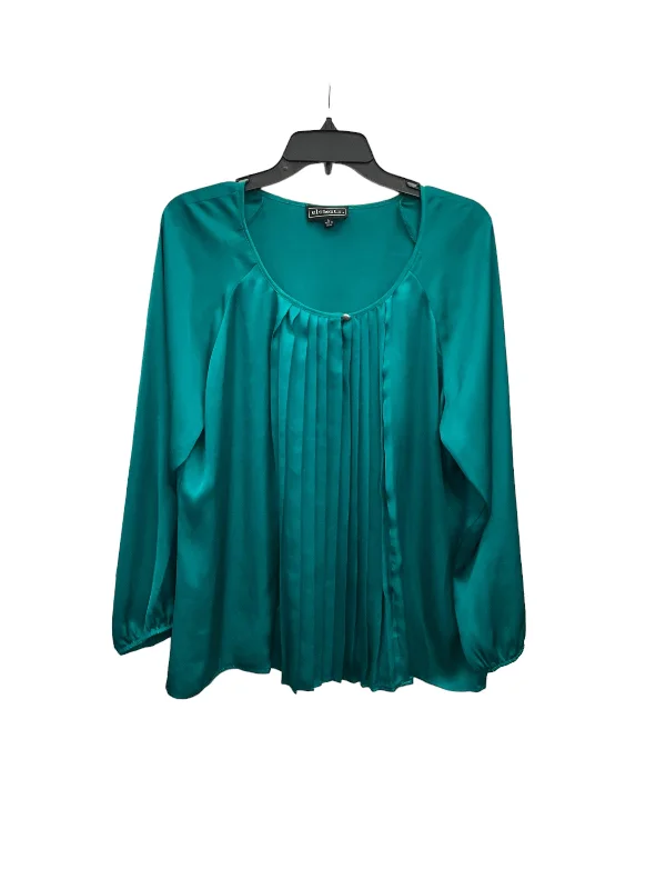 Deal Frenzy Blouse Long Sleeve By Elementz  Size: L