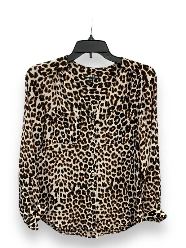 Hurry In Blouse Long Sleeve By Express  Size: Xs