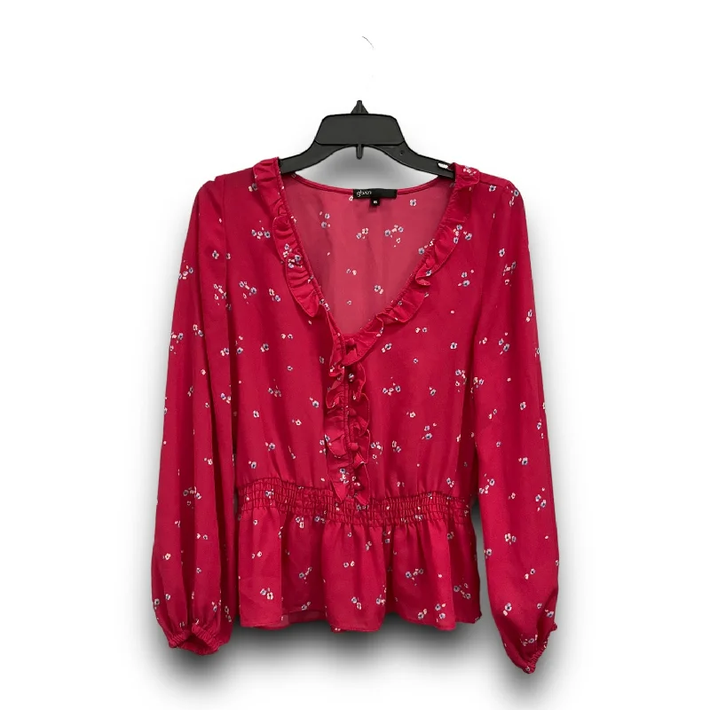 Great Deals Blouse Long Sleeve By Gibson  Size: Xs