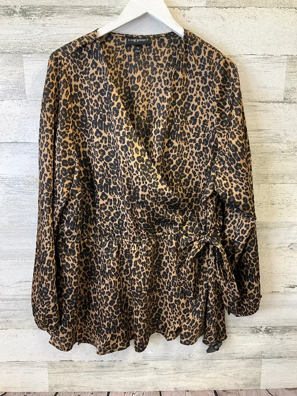 Today’s Deal Blouse Long Sleeve By Lane Bryant  Size: 2x