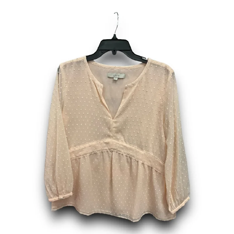 Weekend Special Blouse Long Sleeve By Loft  Size: S