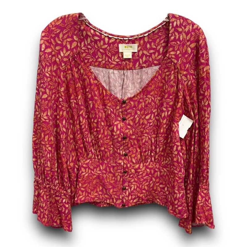 Best Deals Blouse Long Sleeve By Maeve  Size: M