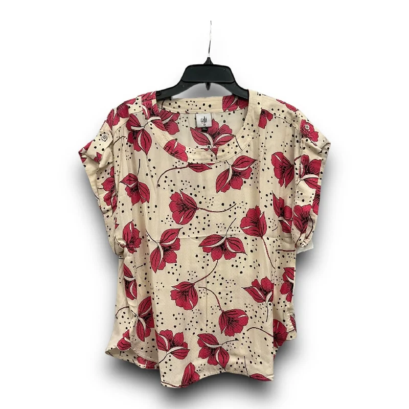 Now or Never Blouse Short Sleeve By Cabi  Size: Xs