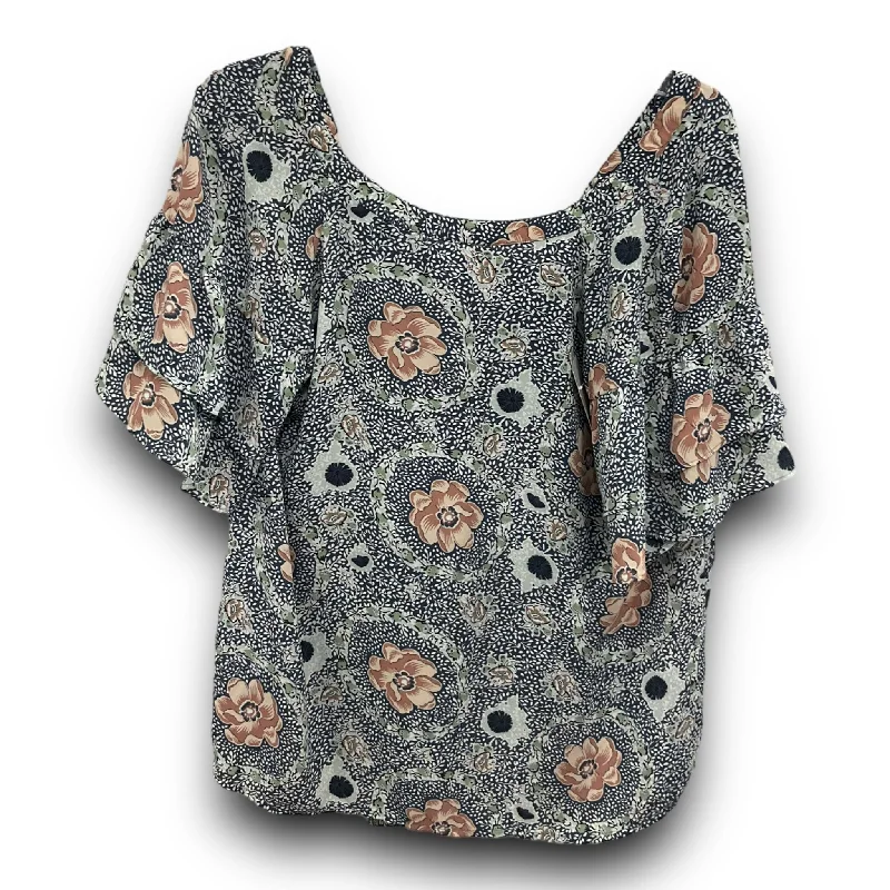Stock Clearance Blouse Short Sleeve By Loft  Size: S