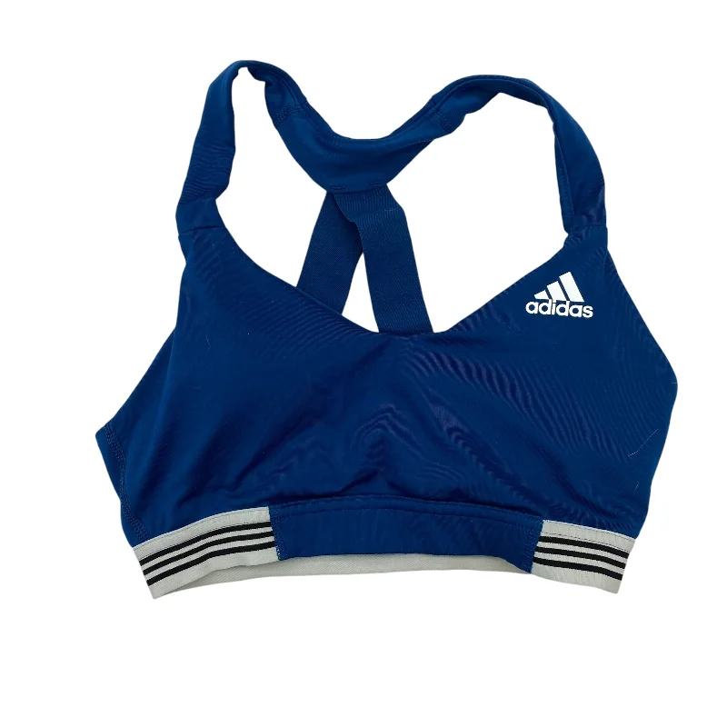 Limited Stock BLUE ATHLETIC BRA by ADIDAS Size:S
